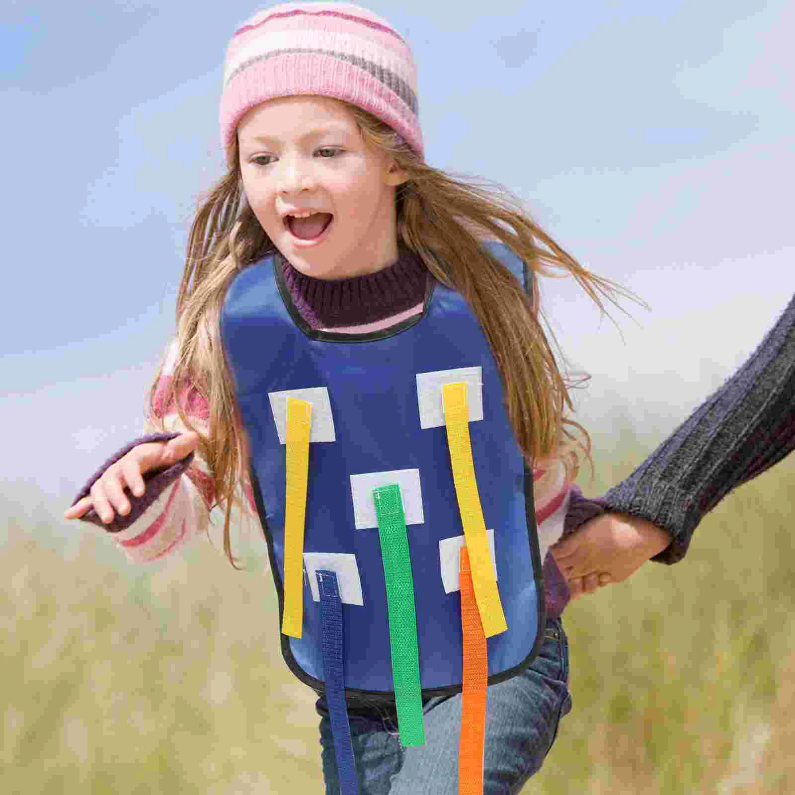 

Реквизит, жилет для вытягивания хвоста, Детский Танк, игровой ремень, тканевая детская тренировочная игрушка