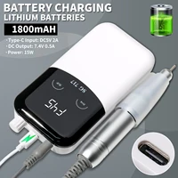 Professional 45000RPM Electric Nail File Gel Nail Polishing Machine Rechargeable Low Noise Nail Sander File For Manicure Salon 3