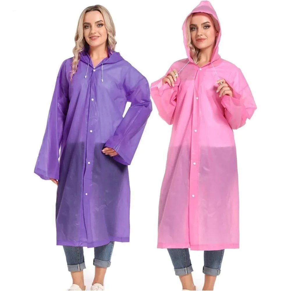 Raincoat Poncho Waterproof Outdoor Hiking Portable Adult Poncho Raincoat Emergency Anti-rain
