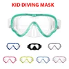 Diving Mask Kid Swimming Goggles Professional Scuba Snorkel Silicone Diving Goggles with Nose Cover Free-diving Tempered Glasses 1
