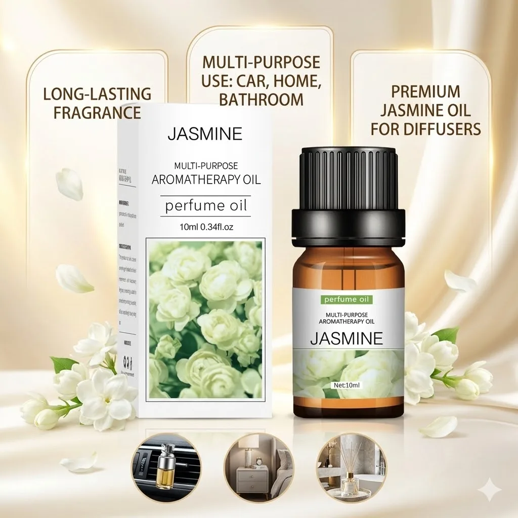 Pure Natural Plant Essential Aromatherapy Oil - 10ml Air Freshener Fragrance
