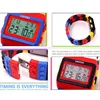 Hot Children's Watches Digital LED Chic Unisex Colorful Constructor Blocks Sports relogio masculino Wrist Women Watch Kids Gifts 5