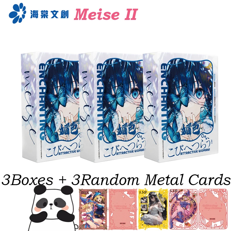 Goddess Card Waifu Box Hobby Anime Collection Game Card Doujin Booster Box Spicy Art Toy Gifts