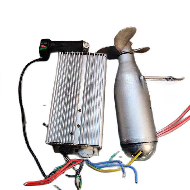 Per 12V 24V 36V 48V 2500W Brushless Underwater Elica + Controller Elica Motore Elettrico Fish Boat Brushless Sea Scooter