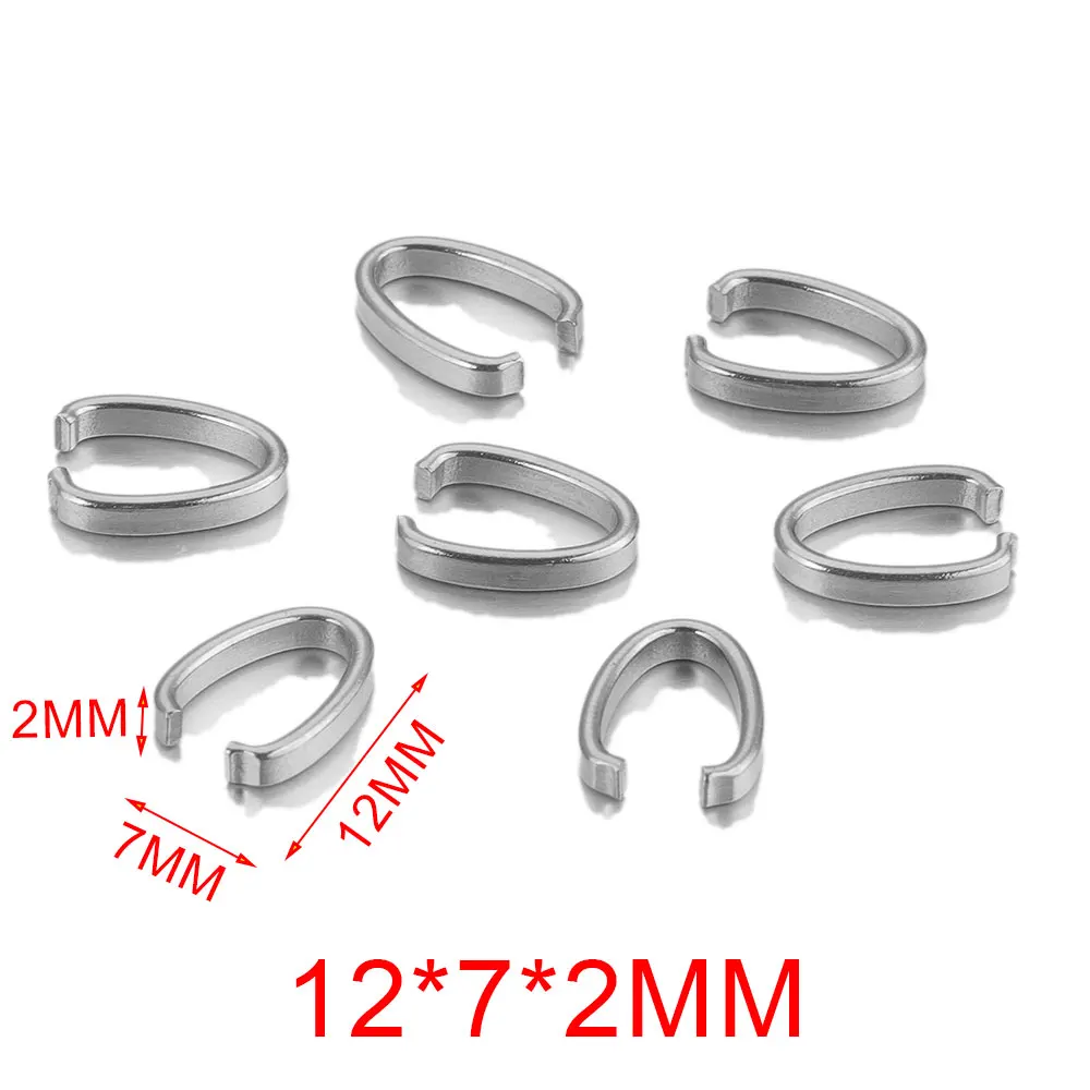 20 Pezzi In Acciaio Inossidabile Ciondolo Clip Connettore - Foto 10