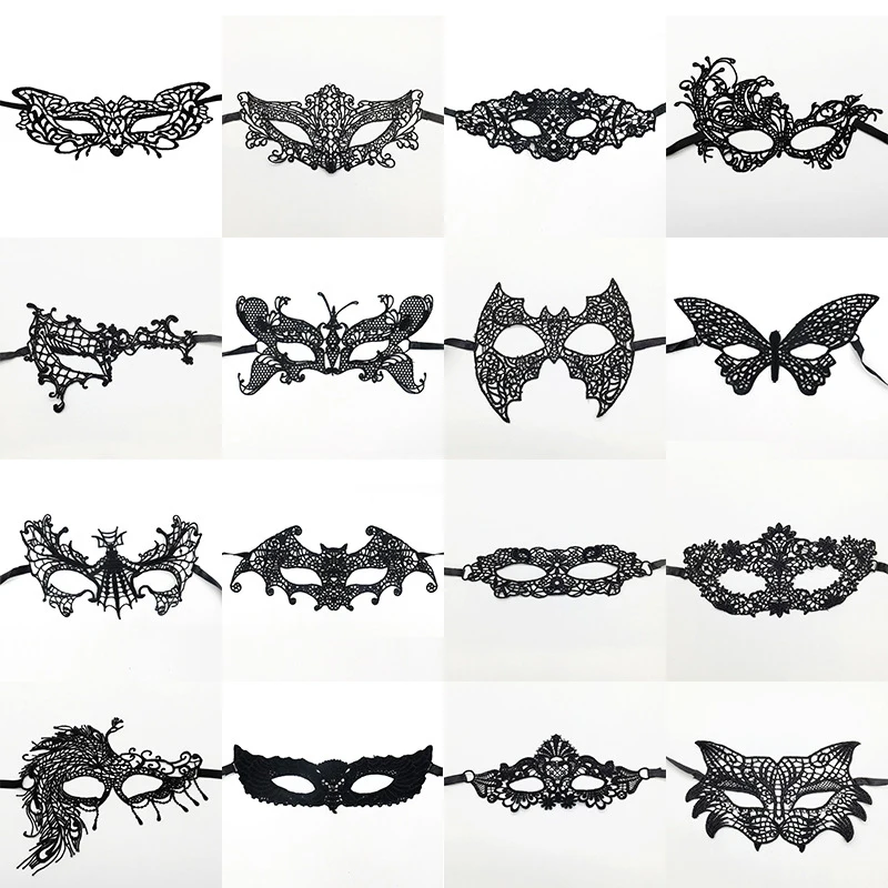 Halloween Mask Lace Masquerade Woman