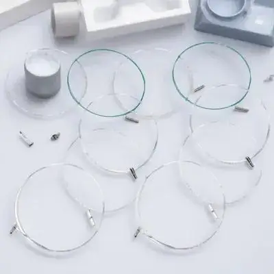 10개 프리미엄 금속 구젱 현 세트 (구젱 현 교체용) 어쿠스틱 악기 액세서리 짧은 공명 현