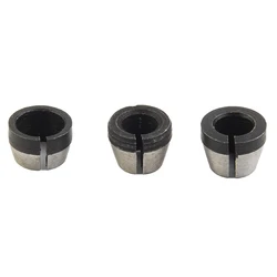 Wood Router High Strength Collet Chuck Accessories Trimming Machine 3pcs Carbon Steel Collet Chuck Electric Router