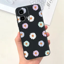 Sleek Black Silicon Soft Protective Back Cover - 2024 New Fashion Case for Moto G34 (81)