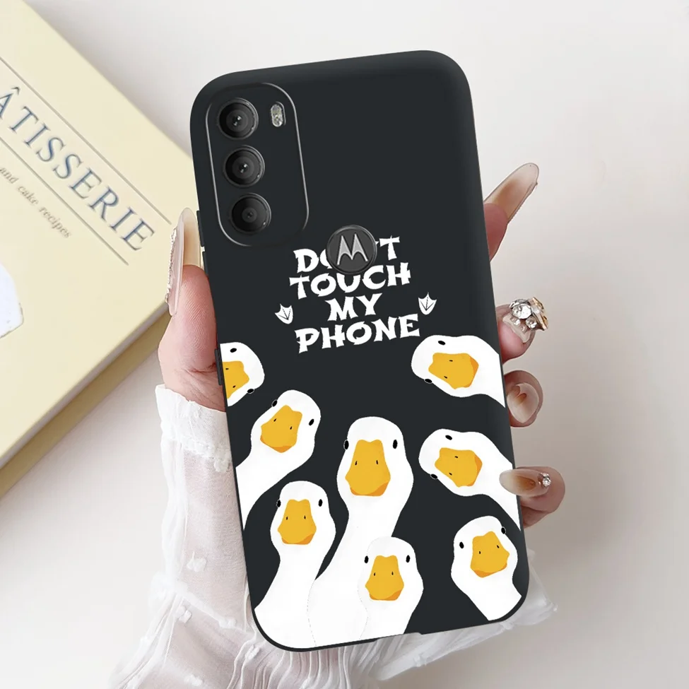 Luxury Cute Cartoon Cat Shockproof Silicone Phone Case - 6.4 Fashionable Back Cover