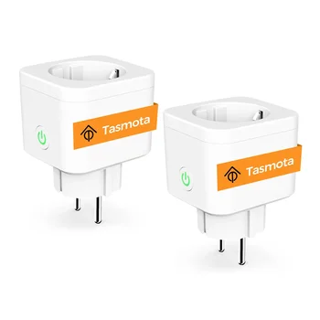 에너지 모니터가 장착 된 Refoss 스마트 홈 사전 플래시 TASMOTA EU WiFi 플러그 16A 구글 홈 어시스턴트 Alexa와 함께