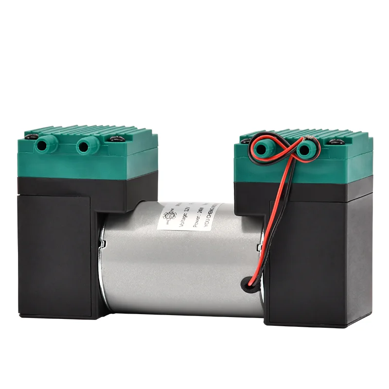 Air Compressor Pump Small DC Diaphragm Air Suction Pump 24w 350kpa