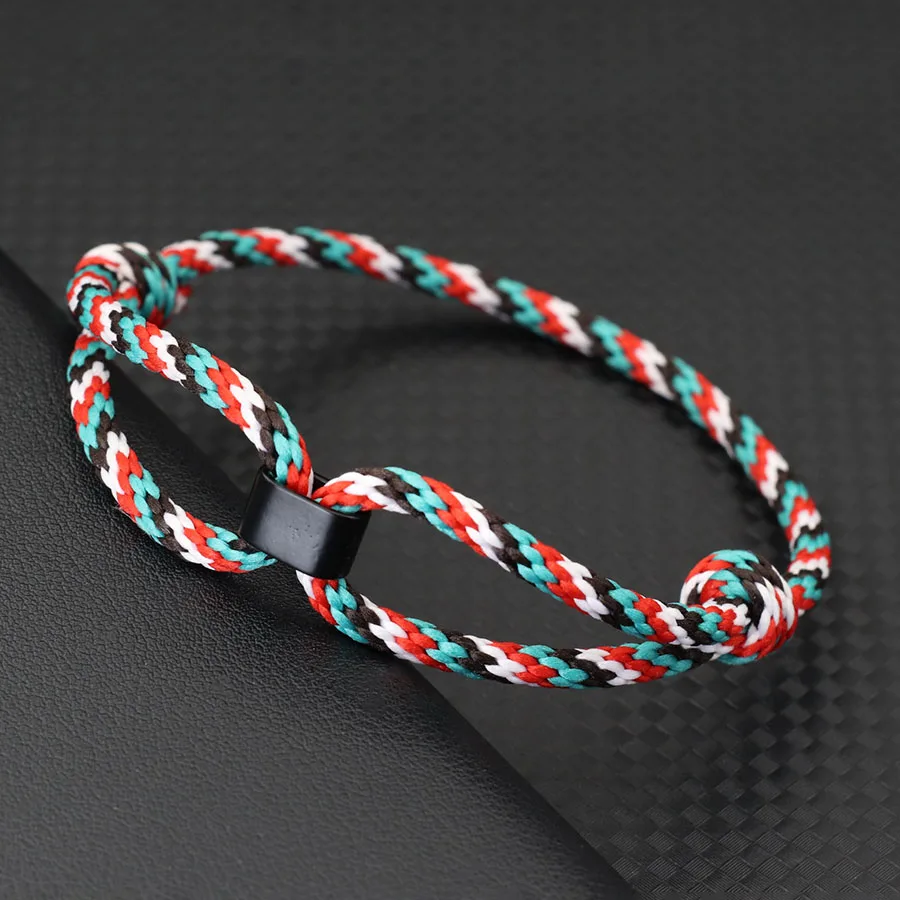 Handmade Ethnic Rope Adjustable Bracelet For Men Women