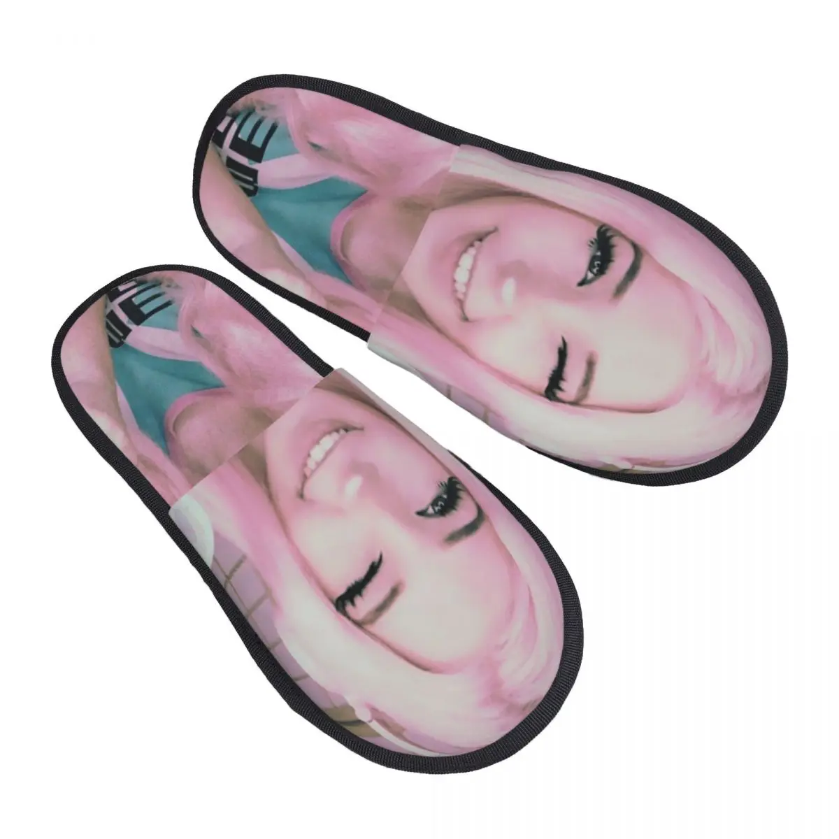 

Belle Delphine House Slippers Women Comfy Memory Foam British Internet Celebrity Slip On Bedroom Slipper Shoes