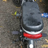 Pédale arrière coordonnante pour vélo électrique, conception pliable, matériau en alliage d'aluminium, motif large, application 2