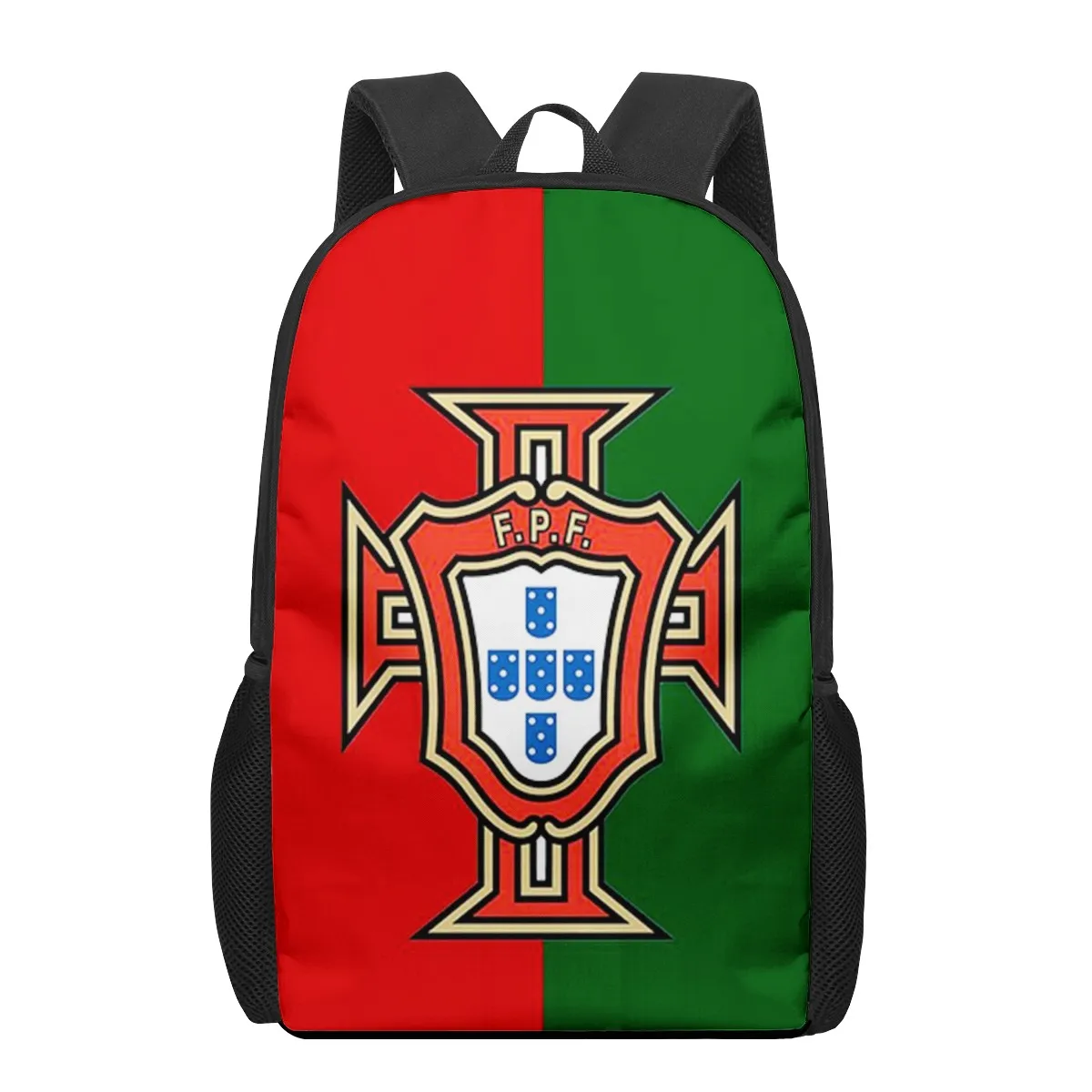 Portugal Flag 2021 School Bags Fashion Print Backpacks For Teenage Boys Girls Schoolbag Book Bag 16 Kids Backpack