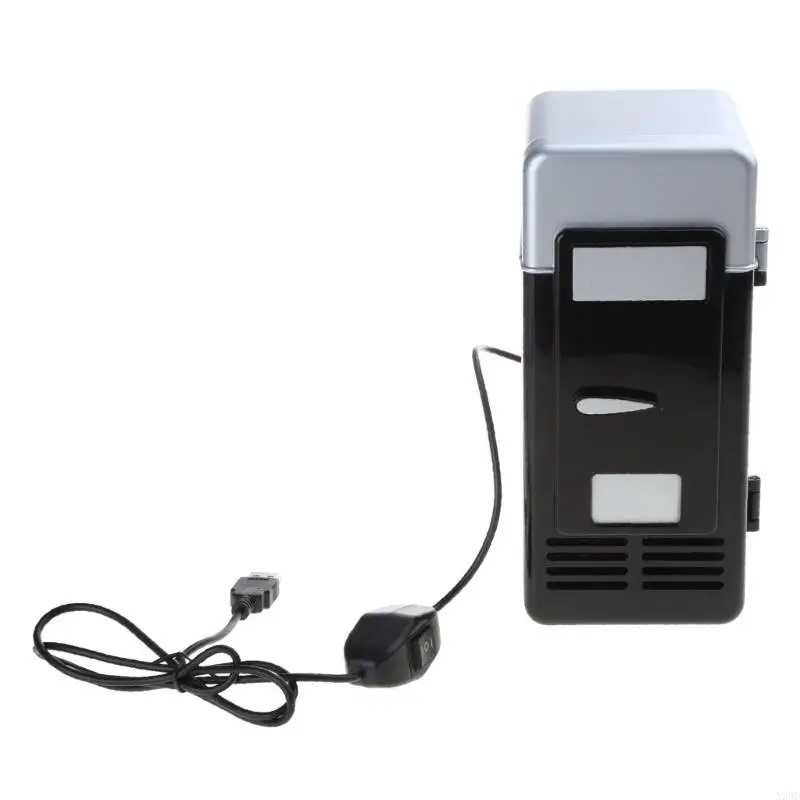 Mini Fridge Beverage Drink Cooler and Warmer Fridge Mini Car Refrigerator N58D