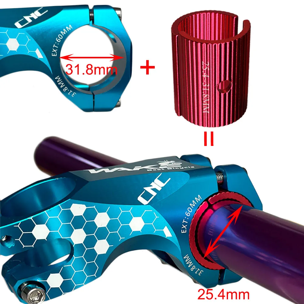 Universal Bicycle Handlebar Shim and Stem Spacer Adapter