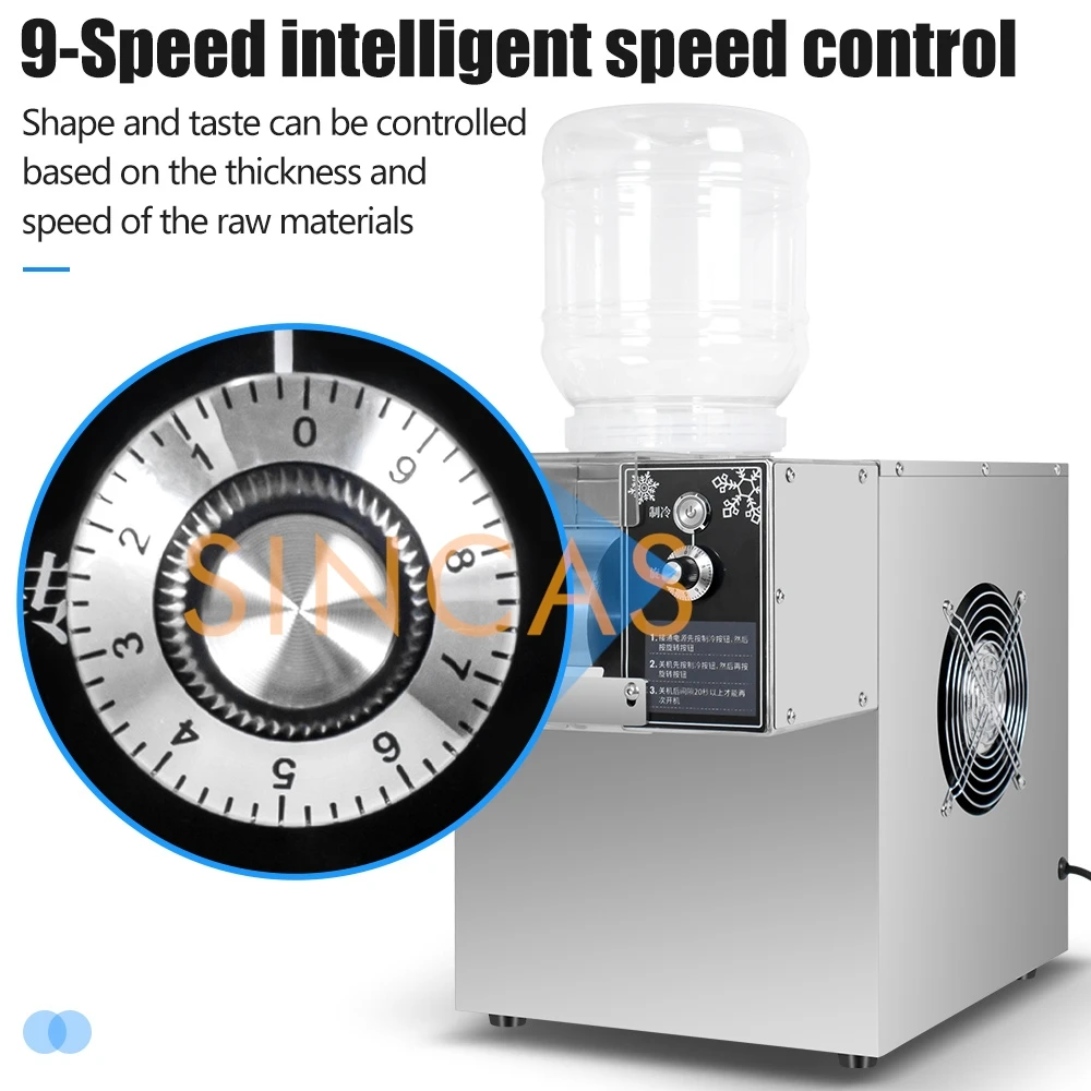 Korea Bingsu Snowflake Ice Shaving Device 360W 3L Ice Maker Snow Shaver Machine Europe Russia Mexico With Refrigerant Shipping 6