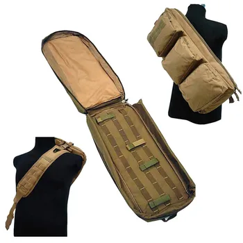 Borsa Tattica per Fucile da Caccia 60CM, Zaino Sportivo per Attività all'Aperto, Borsa Protettiva per Arrampicata, Escursionismo e Viaggi