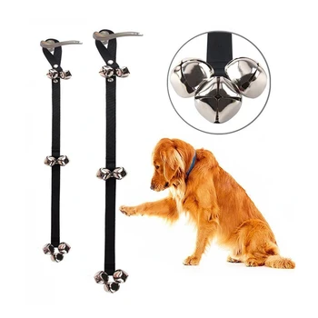 Adjustable Dog Doorbell Training Bell for Potty Training – Hanging Door Bell for Dogs, Stop Barking & Scratching at Doors 1