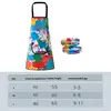 Children's Art Apron Multi-purpose Waterproof Painting Apron With 2 Sleeves And Pocket Suitable For Painting, Baking And DIY 6