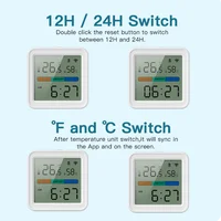 Tuya WiFi Temperature Humidity Sensor with Backlight Supported Hygrometer Thermometer TH08B RightSitu Work With Yandex Alice - Image 4