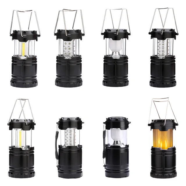 Portable Collapsible COB LED Camping Lantern - Military Tough Light LED COB  Tactical Lantern - Ultra Bright & Portable - For Hiking Camping Home Power