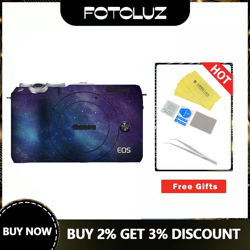 Camera Skin For Canon Eos Canon M6 M6 Mark Ii Camera Body Skin Sticker Decal Protector Anti-Scratch Wrap Cover Case