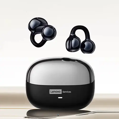 Choice Lenovo LE302 OWS Ear clip Wireless Earphones Low Latency HD Call Bluetooth Headphones HiFi Music Sport Fashion Earbuds - Image 22