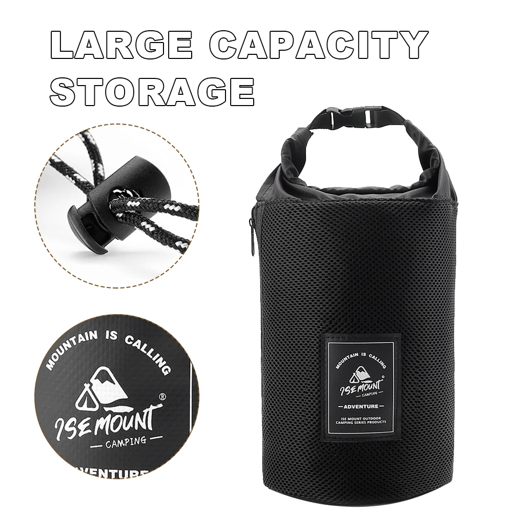 Outdoor Products Ditty Bag Outdoor Storage Bag Multifunctional Tool Pouch for Outdoor Camping Cycling Hiking Backpacking