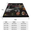Rod Wave Hip Hop Rapper Blanket Cover Singer Last Lap Album Flannel Throw Blanket Portable Lightweight Multi-function Thin Quilt 6
