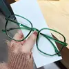 Anti Blue Light Blocking Computer Myopia Glasses Women Men Big Clear Frame Nearsighted Eyeglasses Diopters With 0-1.0-5.5 oculos 3