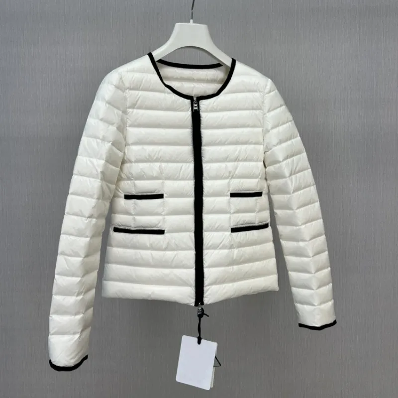 

2023 Women's Clothing Warm and lightweight down jacket with many pockets Winter New 1101
