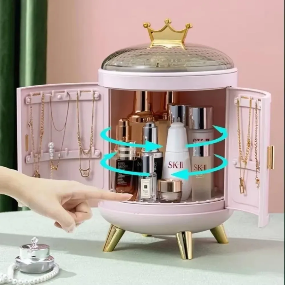 Desktop Storage Box Cosmetics Storage Box NecklaceBox Lipstick DisplayBox Jewelry Desktop Decoration Multifunctional Accessories 5