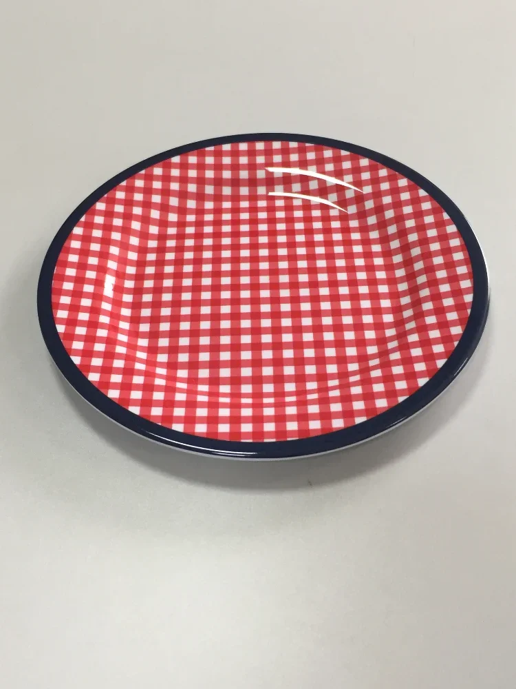 Melamine Dinnerware,BPA-Free Dishwasher Safe, White Dinner Plates, Casual Dining, Indoor and Outdoor, Party