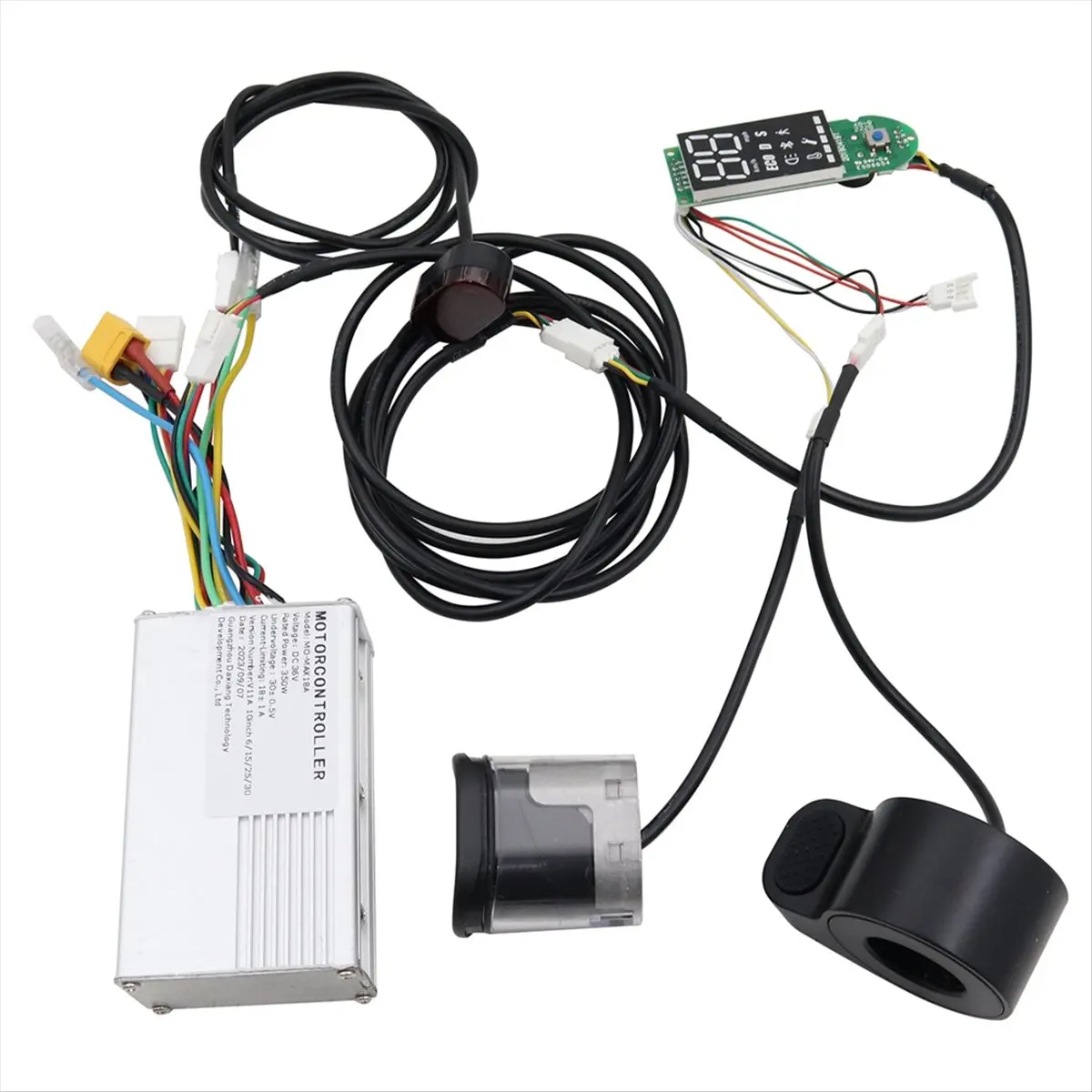 A10I 36V 18A 350W 전동 스쿠터 컨트롤러+블루투스 대시보드 디스플레이 키트 킥스쿠터 MAX G30 전동 스쿠터용