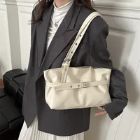 Sac à bandoulière grande capacité pour femmes, fourre-tout de banlieue, Simple, Vintage, transfrontalier, nouveau Style, Sensation polyvalente 4