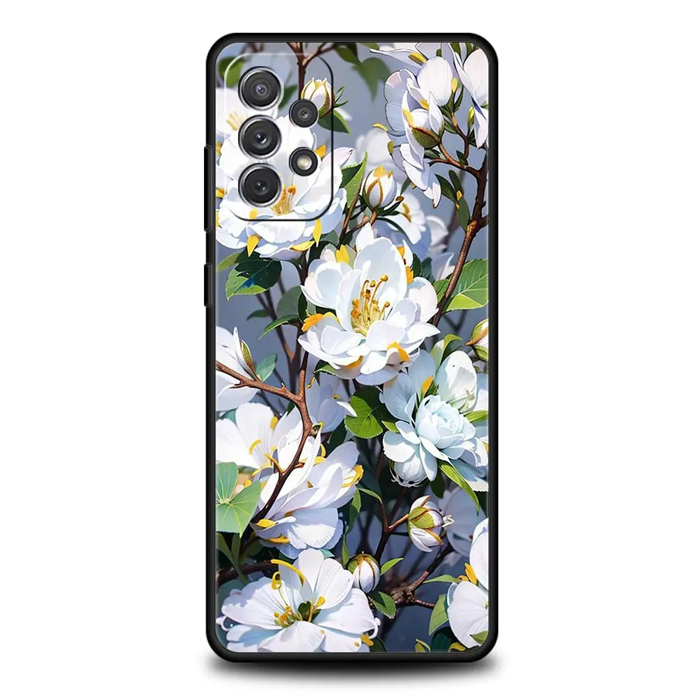 Cherry Blossom Tree Phone Case Cover - Elegant Protective Design