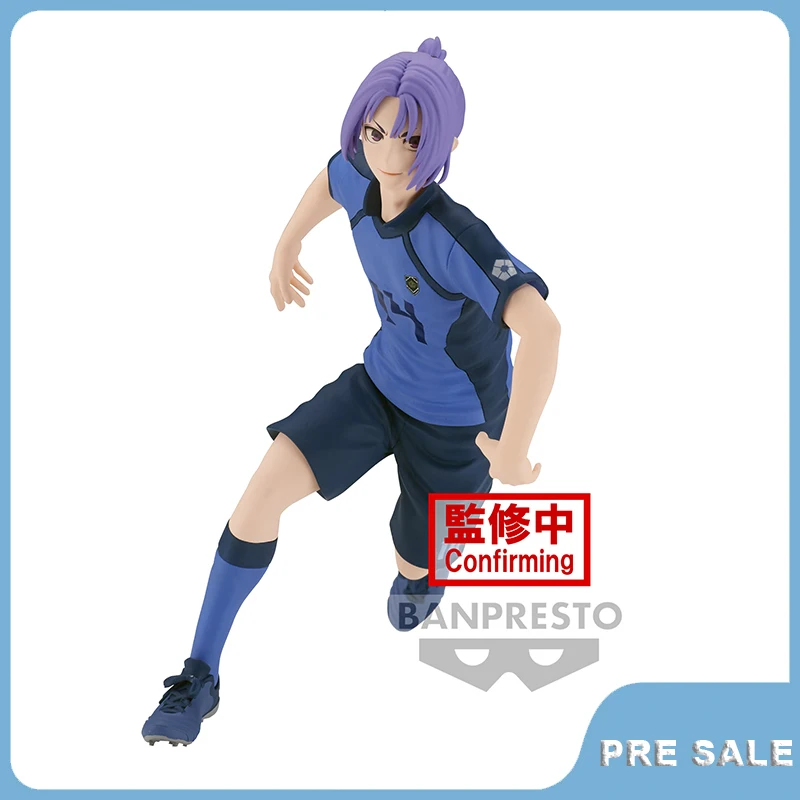 

Pre Sale Anime Blue Lock Action Figure Reo Mikage Original Banpresto Hand Made Toy Peripherals Collection Gifts for Kids