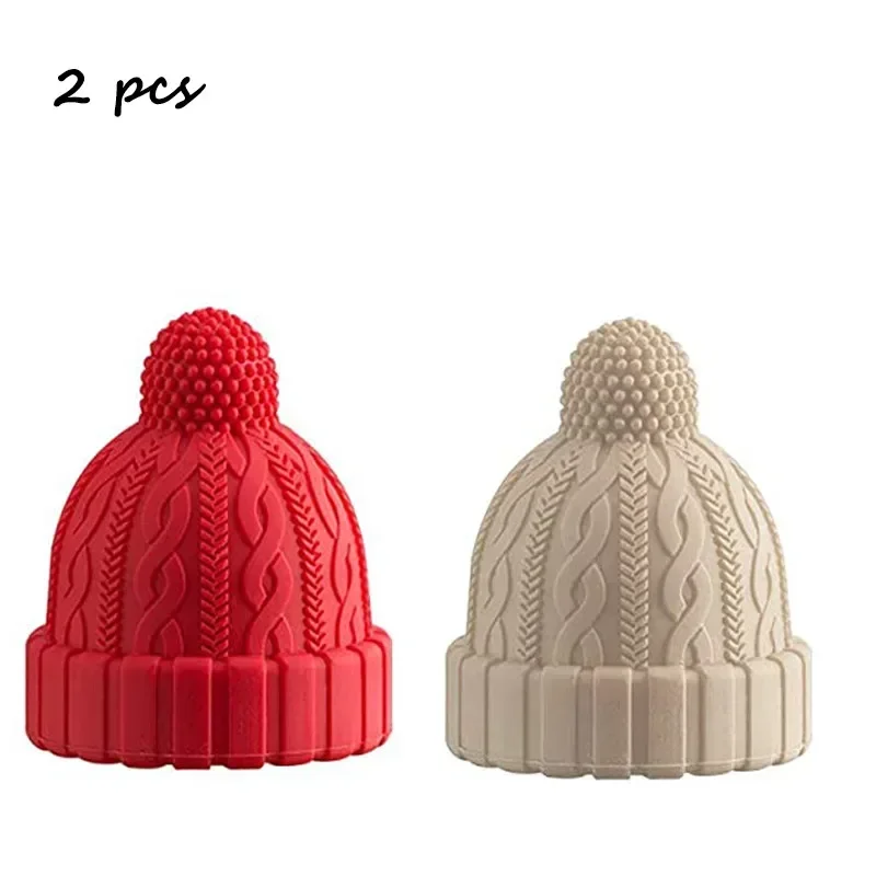Christmas Magic Hat Wine Stoppers Silicone Reusable for Beverage