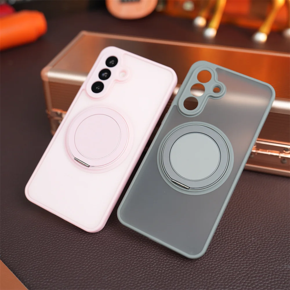 Magnetic 360° Rotating Stand Case with Enhanced Protection