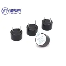 

YYT 10PCS 12*7.5MM 5V integrated thin active electromagnetic buzzer TMB-12D05 DC buzzer high temperature resistance