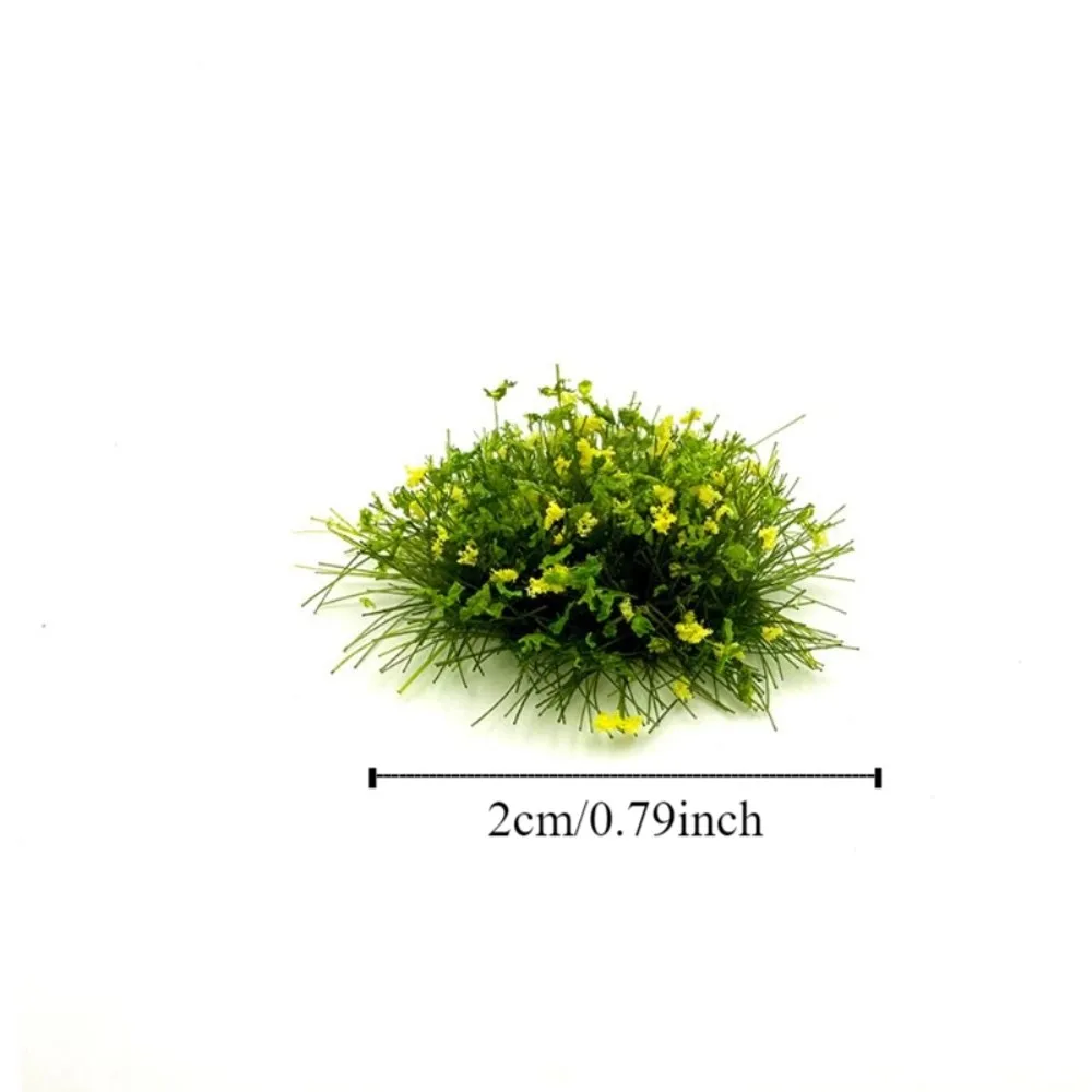 Simulation Miniature Flower Cluster Toys Miniature Micro Landscape Vegetation Scene Model Fairy Garden Building