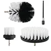 3/4pcs/ Drill Brush Set Power Scrubber Brush Polisher Bathroom Stain Polishing Kit with Extender Household Cleaning Tools 2