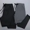 Men's Running Pants 2 In 1 Cropped Pants Compression Running Trousers Quick Dry Fitness Gym Leggings Training Bottoms 3