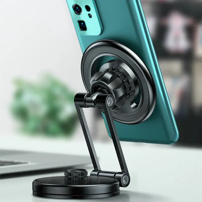

Car Dashboard Magnetic Folding Phone Stand Mobile Holder Bracket Suporte Celular Carro Telephone Voiture For iPhone 14 13 12 11