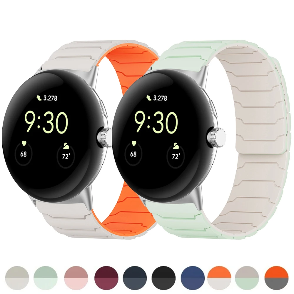 Magnetic Silicone Strap Wristband Bracelet Accessory