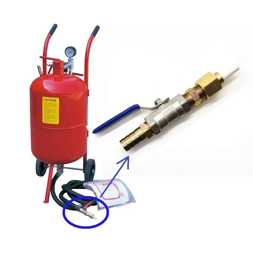 

Valve Type Sand Blasting Gun for 5/10/20 Gallon Sandblast Tank