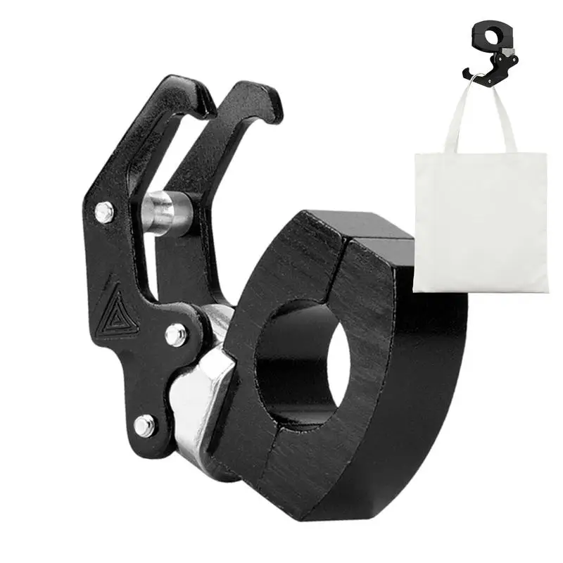 

Aluminum Alloy Hook Rustproof Hook Hanger For Handlebar High Strength Storage Hooks Anti Fade Easy Installation Hard Hat Rack